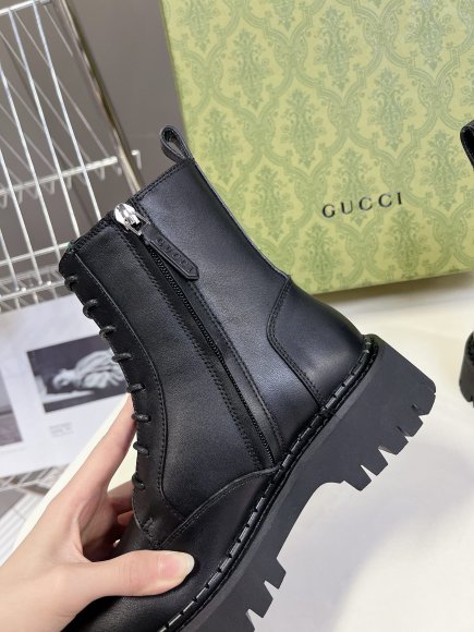 Gucci - Женские ботинки берцы ST3_0410GU1 Gucci - Женские ботинки берцы ST3_0410GU1