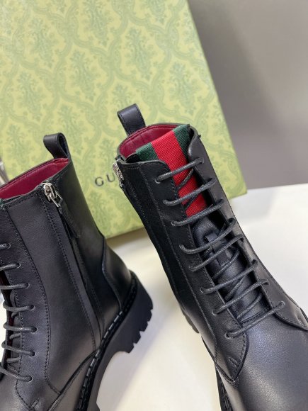 Gucci - Женские ботинки берцы ST3_0410GU1 Gucci - Женские ботинки берцы ST3_0410GU1