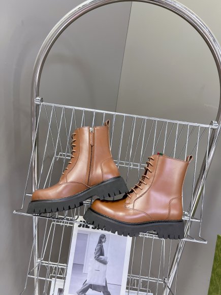 Gucci - Женские ботинки берцы ST3_0410GU1 Gucci - Женские ботинки берцы ST3_0410GU1