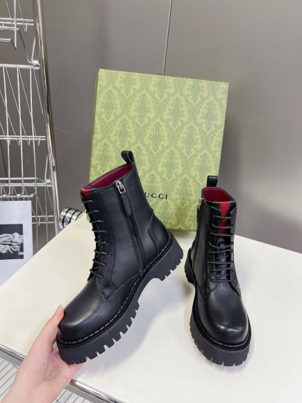 Gucci - Женские ботинки берцы ST3_0410GU1 Gucci - Женские ботинки берцы ST3_0410GU1