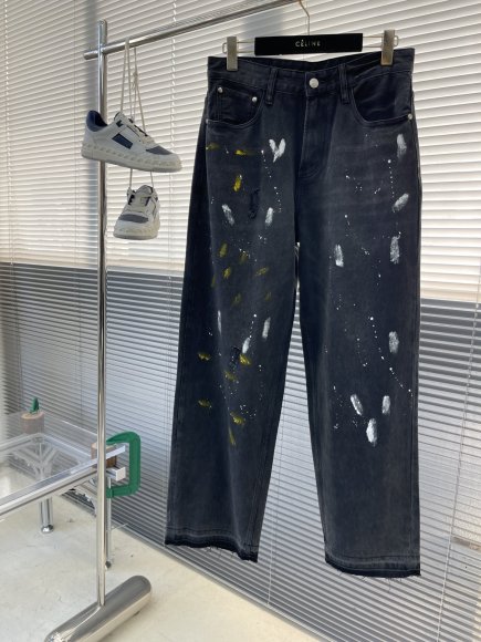 Balenciaga - Мужские штаны джинсы AH_1812BA5 Balenciaga - Мужские штаны джинсы AH_1812BA5