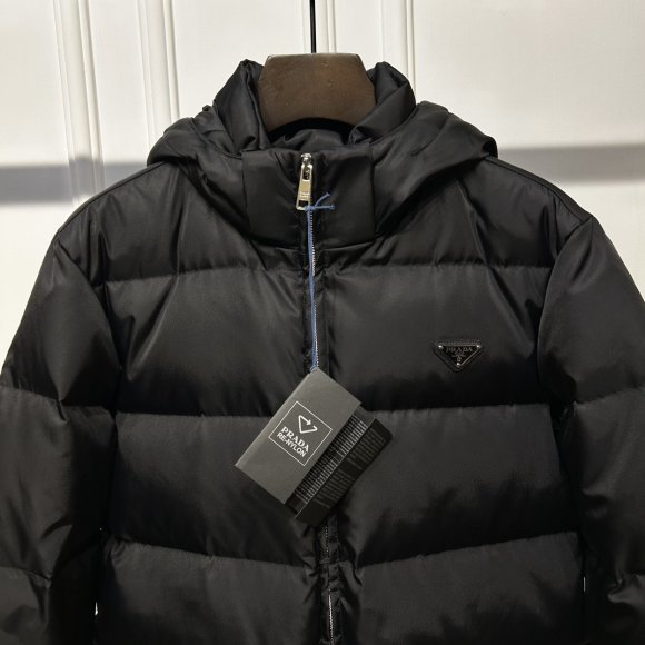 Prada Re-Nylon - Мужская куртка пуховик KN_3110PR6