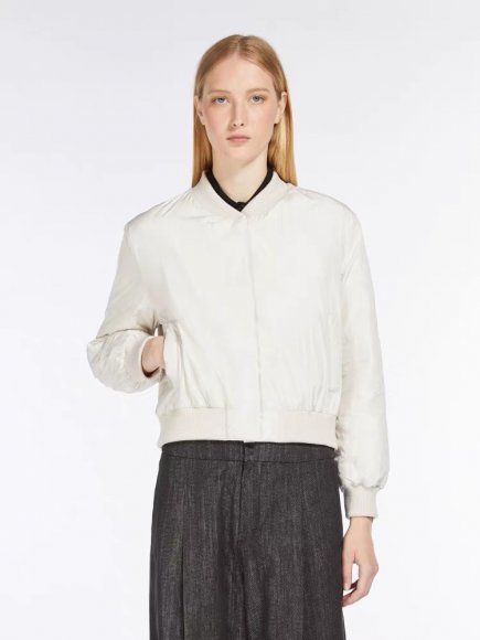 Max Mara - Женская двусторонняя куртка пуховик бомбер YE_2309MM1