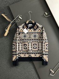 Hermes - Мужская утепленная кофта свитер DF_1511HE11