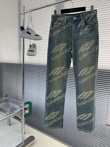 Balenciaga - Мужские штаны джинсы AH_1812BA6 Balenciaga - Мужские штаны джинсы AH_1812BA6
