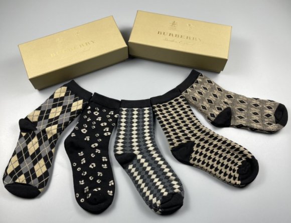 Burberry носки комплект 5 пар AC_0502BU4