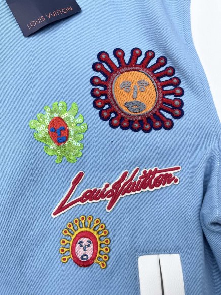 Louis Vuitton Varsity - Мужская куртка бомбер DZ_2009LV5 Louis Vuitton Varsity - Мужская куртка бомбер DZ_2009LV5