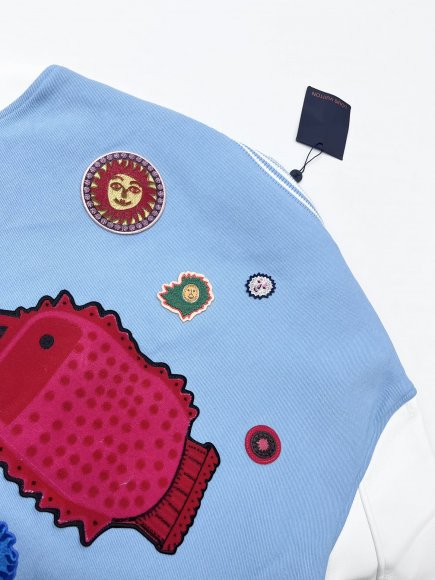 Louis Vuitton Varsity - Мужская куртка бомбер DZ_2009LV5 Louis Vuitton Varsity - Мужская куртка бомбер DZ_2009LV5