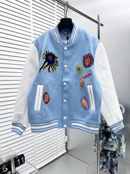 Louis Vuitton Varsity - Мужская куртка бомбер DZ_2009LV5 Louis Vuitton Varsity - Мужская куртка бомбер DZ_2009LV5