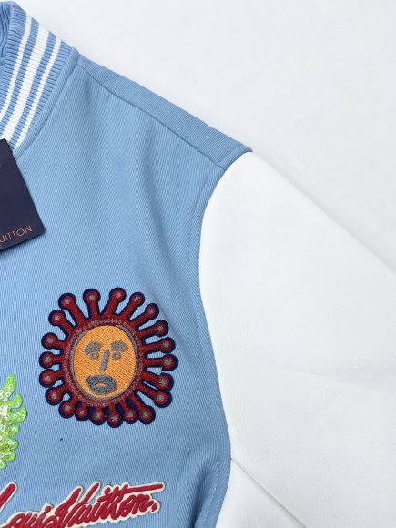 Louis Vuitton Varsity - Мужская куртка бомбер DZ_2009LV5 Louis Vuitton Varsity - Мужская куртка бомбер DZ_2009LV5