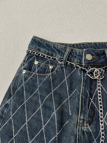 Chanel - Женские штаны джинсы 3D_2311CH1