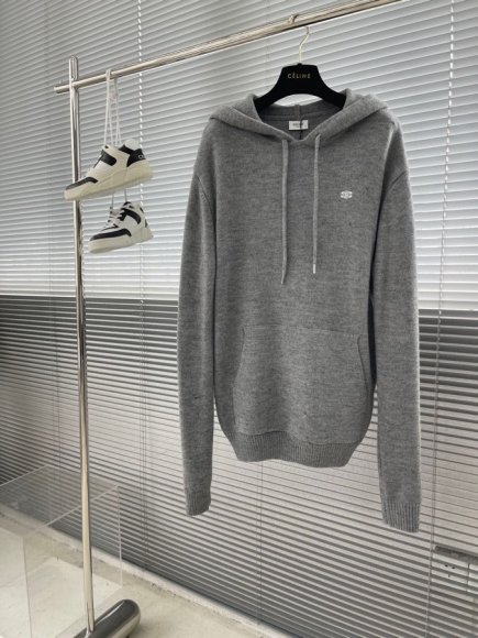 Celine - Мужская шерстяная кофта свитер худи AH_0701CE4 Celine - Мужская шерстяная кофта свитер худи AH_0701CE4