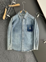 Chrome Hearts - Мужская джинсовая рубашка DZ_2808CH7