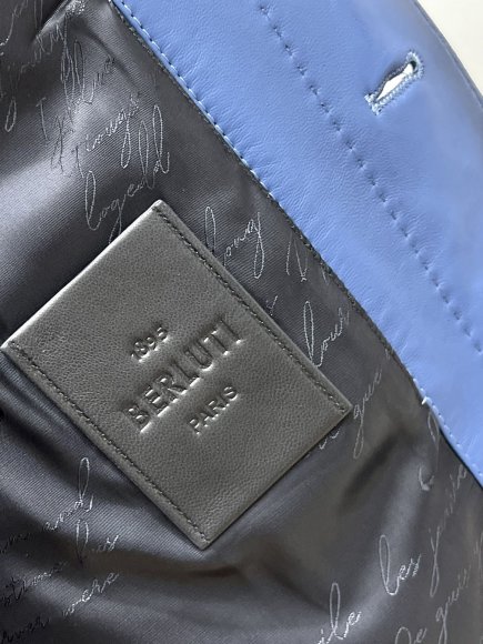 Berluti 2022 Мужская кожаная куртка TI_0908BE8 Berluti 2022 Мужская кожаная куртка TI_0908BE8
