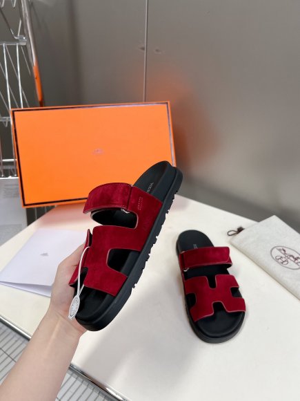 Hermes - Мужские шлепанцы сандали ST3_0306HE1 Hermes - Мужские шлепанцы сандали ST3_0306HE1