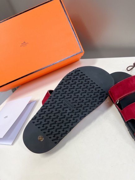 Hermes - Мужские шлепанцы сандали ST3_0306HE1 Hermes - Мужские шлепанцы сандали ST3_0306HE1