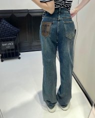 Celine - Женские штаны джинсы 3D_2311CE3 Celine - Женские штаны джинсы 3D_2311CE3