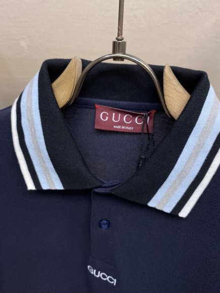 Gucci Lido Pre-Fall - Мужская футболка поло DZ_0305GU1 Gucci Lido Pre-Fall - Мужская футболка поло DZ_0305GU1