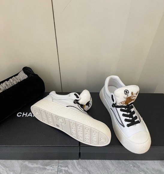 Chanel - Женские кроссовки кеды ST3_0410CH5 Chanel - Женские кроссовки кеды ST3_0410CH5