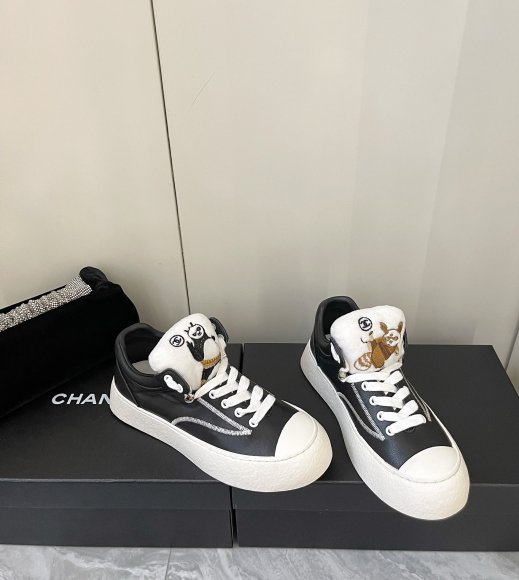 Chanel - Женские кроссовки кеды ST3_0410CH5 Chanel - Женские кроссовки кеды ST3_0410CH5