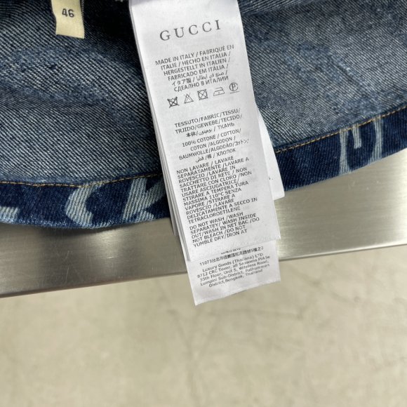 Gucci - Мужская джинсовая рубашка TJ_0204GU4 Gucci - Мужская джинсовая рубашка TJ_0204GU4