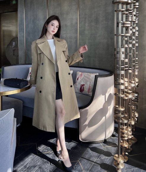 Dior - Женский плащ пальто YE_2309DI7