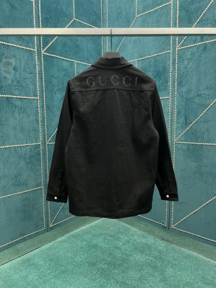 Gucci - Мужская джинсовая куртка ветровка TI_1002GU10 Gucci - Мужская джинсовая куртка ветровка TI_1002GU10
