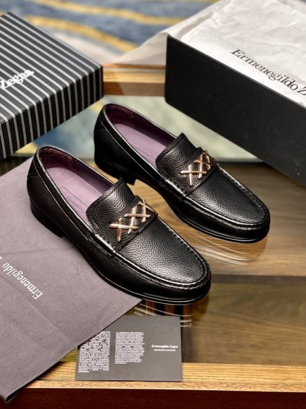  Ermenegildo Zegna Мужские туфли мокасины R_0502ZE1