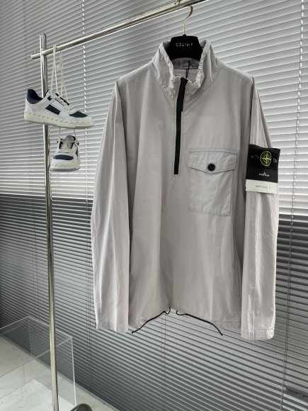 Stone Island - Мужская куртка ветровка анорак TJ_0204SI6 Stone Island - Мужская куртка ветровка анорак TJ_0204SI6