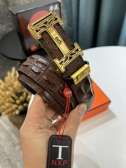 Hermes Мужской ремень 3.8см. CN_1104HE4 Hermes Мужской ремень 3.8см. CN_1104HE4