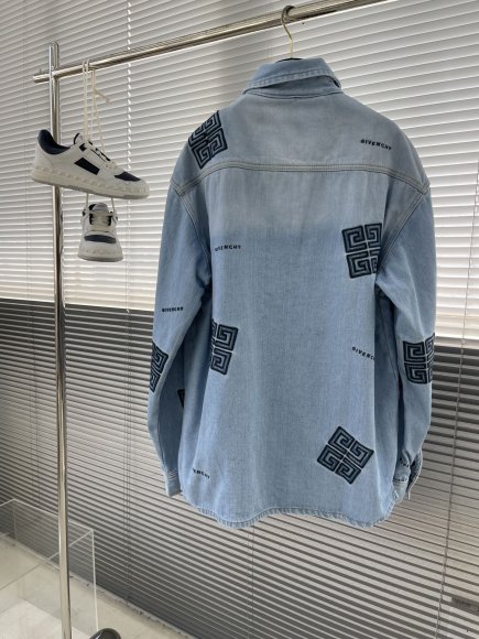 Givenchy - Мужская джинсовая рубашка куртка TJ_1508GI6