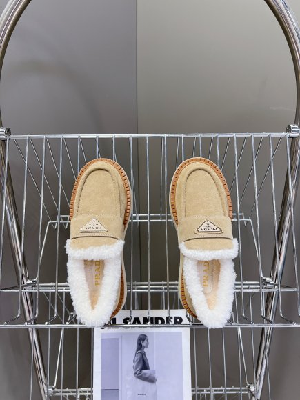 Prada - Женские ботинки мокасины ST3_0410PR9