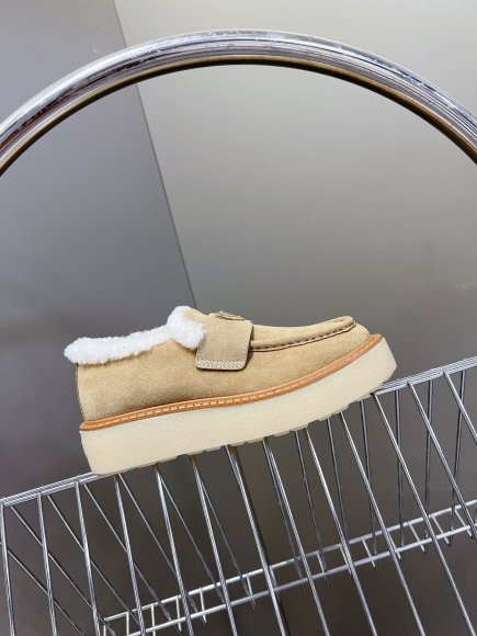 Prada - Женские ботинки мокасины ST3_0410PR9