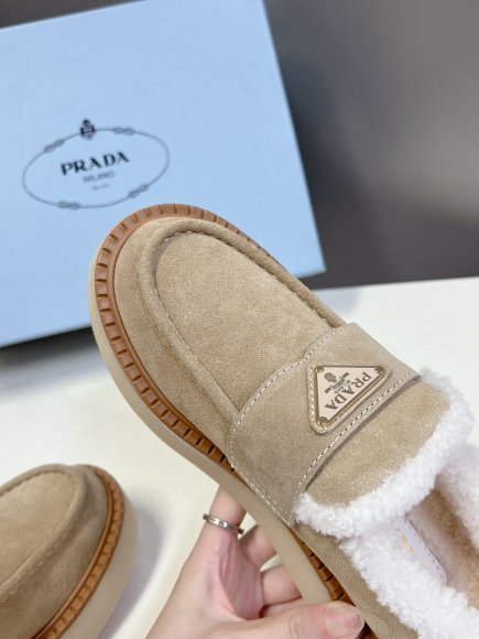 Prada - Женские ботинки мокасины ST3_0410PR9