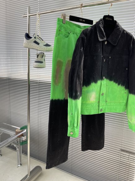 Louis Vuitton - Мужская джинсовая рубашка куртка (костюм штаны джинсы) TJ_1508LV7