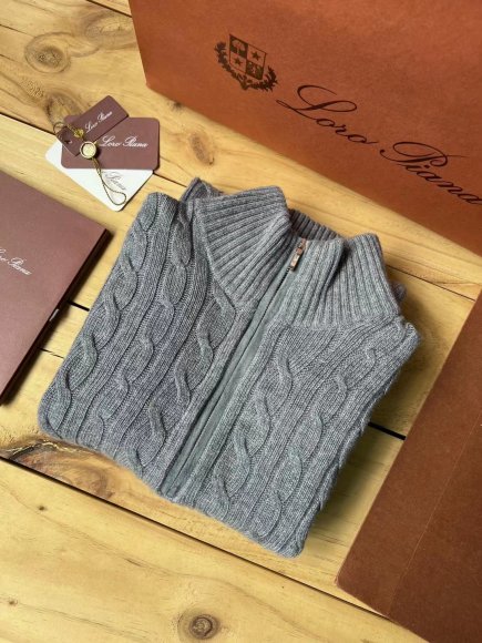 Loro Piana Mezzocollo - Мужская кашемировая кофта свитер N1_2109LP4 Loro Piana Mezzocollo - Мужская кашемировая кофта свитер N1_2109LP4