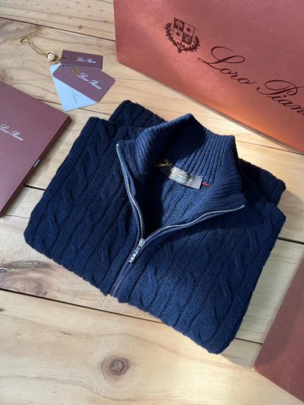 Loro Piana Mezzocollo - Мужская кашемировая кофта свитер N1_2109LP4 Loro Piana Mezzocollo - Мужская кашемировая кофта свитер N1_2109LP4