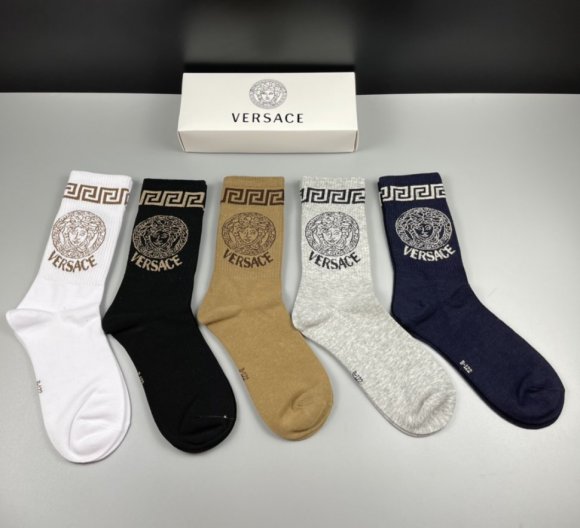 Versace носки комплект 5 пар AC_0502VE8 Versace носки комплект 5 пар AC_0502VE8