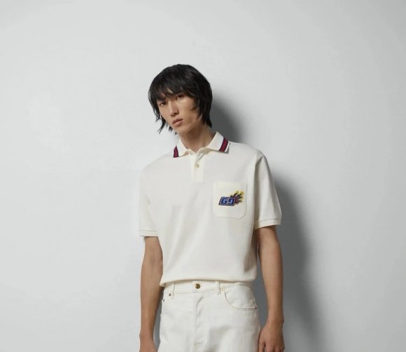 Gucci - Мужская футболка майка поло DZ_0603GU6 Gucci - Мужская футболка майка поло DZ_0603GU6