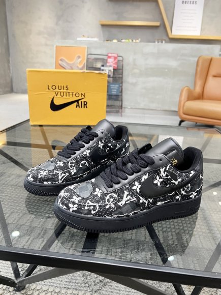Louis Vuitton & Nike - Мужские кроссовки кеды RU_0304LN2 Louis Vuitton & Nike - Мужские кроссовки кеды RU_0304LN2