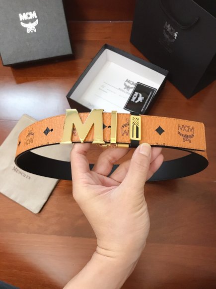 MCM Мужской ремень 3.8см. CN_1104MC8