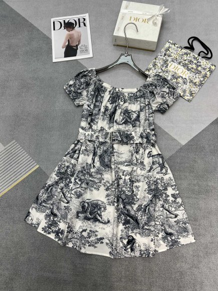 Dior - Женское платье 3D_2007DI4