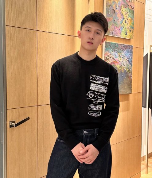 Dior - Мужская шерстяная кофта свитер DZ_0312DI3 Dior - Мужская шерстяная кофта свитер DZ_0312DI3