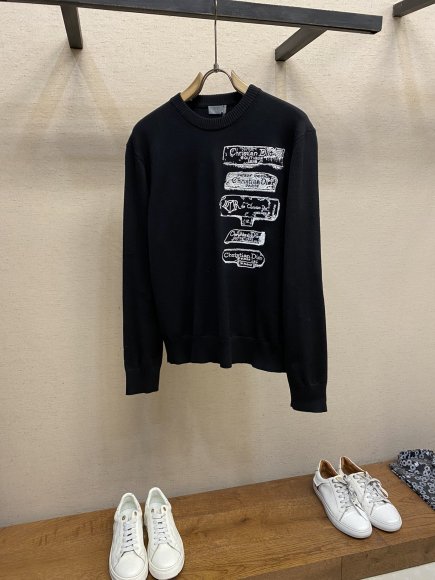 Dior - Мужская шерстяная кофта свитер DZ_0312DI3 Dior - Мужская шерстяная кофта свитер DZ_0312DI3