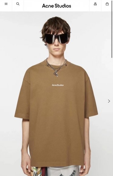 Acne Studios - Мужская футболка майка DZ_0603AC8 Acne Studios - Мужская футболка майка DZ_0603AC8