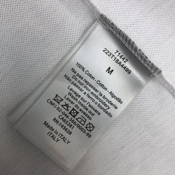 Dior - Мужская футболка майка поло DZ_2203DI3 Dior - Мужская футболка майка поло DZ_2203DI3