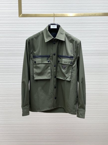 Prada - Мужская рубашка жакет TI_0605PR1 Prada - Мужская рубашка жакет TI_0605PR1