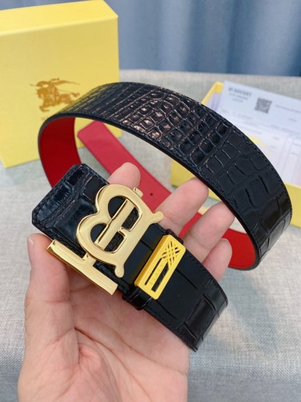 Burberry Мужской двусторонний ремень 3.8см. CN_1104BU10