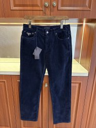 Prada - Мужские вельветовые штаны брюки MI_1911PR4