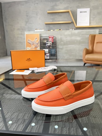 Hermes - Мужские мокасины туфли RU_0304HE5